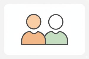 Illustration für persönliche Betreuung